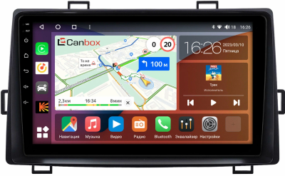 Штатная магнитола Toyota Noah 2 (R70), Voxy 2 (R70) 2007-2013 Canbox Logic-i3 5721-9-2161 на Android 11 (4G-SIM, 4/64, DSP, 360, QLed)