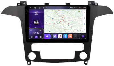 Carmedia OL-9210-2-MKD-9509-2K-12512-D7 штатная магнитола для Ford S-Max, Galaxy 2 2006-2015 (с климат-контролем) на Android 13 c 12GB, DSP, 4G