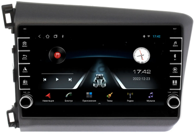 Штатная магнитола Honda Civic 9 4D 2011-2015 (левый руль, седан) Canbox BGT9-9166 2/32 Android 10 (IPS, DSP, CarPlay)