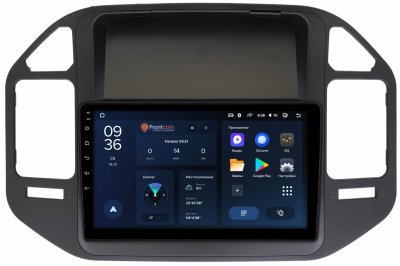 Штатное головное устройство Teyes CC3L WIFI 2/32 9 дюймов RM-9-266 для Mitsubishi Pajero 3, Montero 3 1999-2006 (черная) на Android 8.1 (DSP, IPS, AHD)