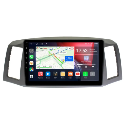 Штатная магнитола Canbox Logic-i3 5738-10-1193 для Jeep Grand Cherokee 3 (WK) 2004-2007 (руль слева) на Android 11 (4G-SIM, 6/128, DSP, 360, QLed)