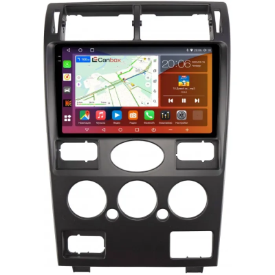 Штатная магнитола Canbox H-Line 2K 4186-9-1281 для Ford Mondeo 3 2000-2003 (седан) на Android 10 (4G-SIM, 8/256, DSP, QLed)