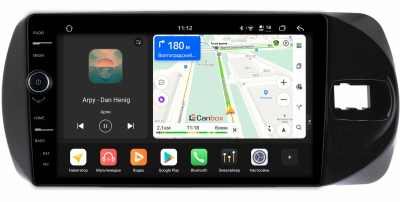 Штатная магнитола Canbox PRO-Line 7875-9374 для Toyota Vitz 3 (XP130) 2014-2020 (Тип 1) на Android 13 (4G-SIM, 8/256, DSP, QLed)