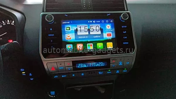 Навигационный блок Radiola RDL-01 для штатных магнитол Toyota Touch 3 на Android 12 с 8GB
