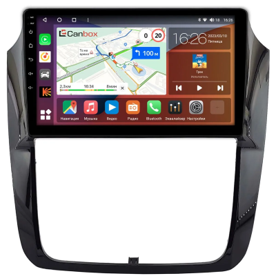Штатная магнитола Toyota Ipsum (M20) 2001-2009 (Тип B, черная, глянцевая) Canbox Logic-i3 5737-9-3157 на Android 11 (4G-SIM, 6/128, DSP, 360, QLed)