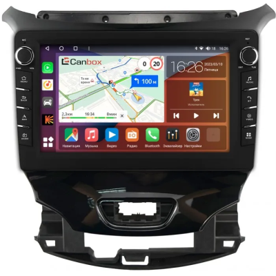 Штатная магнитола Chevrolet Cruze 2 2015-2019 Canbox H-Line 7832-9-2113 Android 10 (4G-SIM, 4/32, DSP, IPS) С крутилками