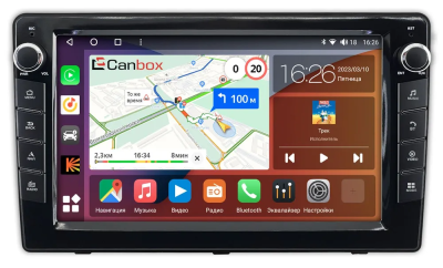 Штатная магнитола Hyundai Venue 2019-2024 Canbox H-Line 7822-9-0283 на Android 10 (4G-SIM, 4/32, DSP, IPS) С крутилками