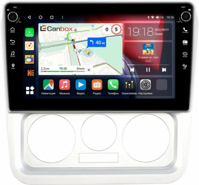 Штатная магнитола Geely CK 2008-2016 Canbox M-Line 7801-9-1237 на Android 10 (4G-SIM, 2/32, DSP, IPS) С крутилками