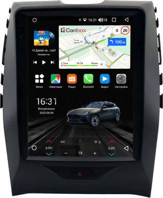 Ford Edge 2 2015-2024 Canbox (Tesla style) 9.7 дюймов 2/32 GT096-1312-221 на Android 10 (QLed, DSP, CarPlay)