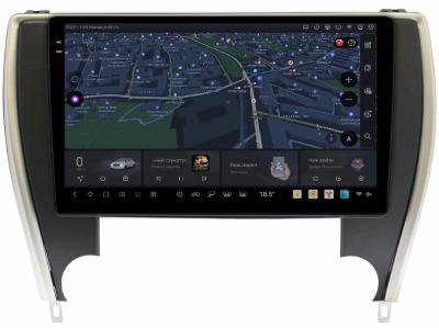 Carmedia SF-1608A-MKD-1036-2K-12512-D7 Штатная магнитола для Toyota Camry XV55 2014-2018 (авто из USA) на Android 13 с 12GB, DSP, 4G