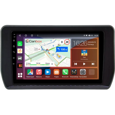 Штатная магнитола Toyota Veloz 2021-2024 (глянцевая) Canbox Logic-i3 5737-9-0128 на Android 11 (4G-SIM, 6/128, DSP, 360, QLed)