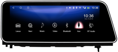 Carmedia BNR-16RXHQ монитор 12.3" для Lexus RX 2015-2019 (штатный джойстик в виде мыши) на Android 10 с 8GB, 4G