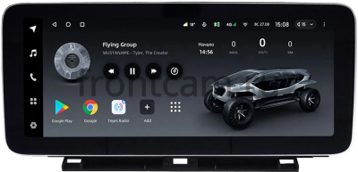 Штатная магнитола Lexus NX 2014-2017 12.3 дюйма Teyes LUX ONE 6/128 RM-2667 на Android 10 (4G-SIM, 6/128, DSP, QLed) BMW Style