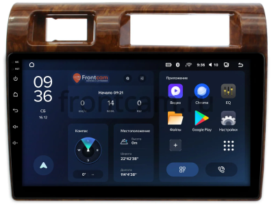 Штатное головное устройство Toyota Land Cruiser 70 2007-2022 (дерево) Teyes CC3L WIFI 2/32 9 дюймов RM-9-1121 на Android 8.1 (DSP, IPS, AHD)