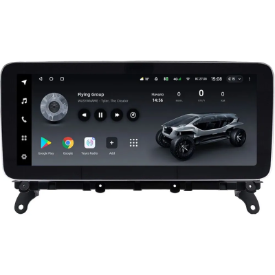 Штатная магнитола BMW X3 (F25) 2010-2017, X4 (F26) 2014-2018 12.3 дюйма Teyes LUX ONE (Round Corner) 6/128 RM-0071 на Android 10 (4G-SIM, 6/128, DSP, QLed) Mercedes Style