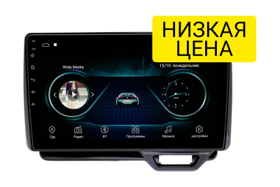 Штатная магнитола Honda N-BOX 2017+, N-WGN 19+, N-ONE 20+ Wide Media LC1144ON-1/16 для авто без 360