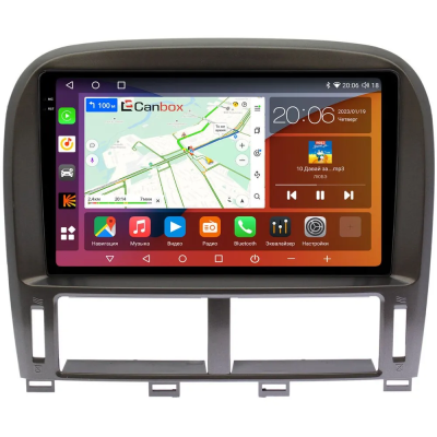 Штатная магнитола Toyota Celsior (F30) 2000-2006 (для авто с млнитором) Canbox EVO 2K 5833-9261 на Android 14 (4G-SIM, 16/512, DSP, QLed, AI, 360)