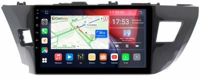 Штатная магнитола Toyota Corolla (E160, E170) 2012-2016 Canbox RS10-1005 1.5/32 на Android 10 (для авто без камеры) (IPS, DSP, CarPlay)
