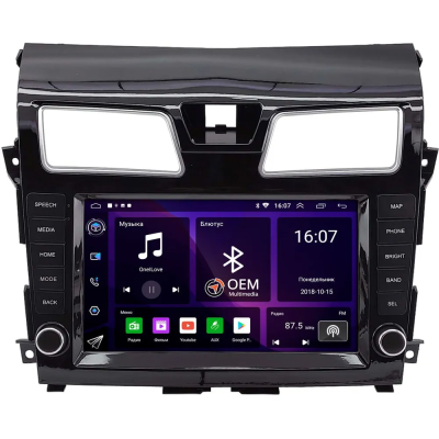 Штатная магнитола OEM RK9-2151 для Nissan Teana 3 (J33) 2014-2020, Altima 5 (L33) 2012-2018 (для авто без 360) Android 10 (CarPlay, AHD, 1/32)