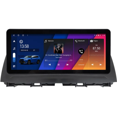 Штатная магнитола Mazda CX-5 2011-2017 10.25 дюйма Canbox M-Line 7715-2056 на Android 10 (4G-SIM, 4/64, DSP, QLed) Audi Style