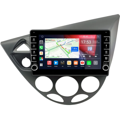 Штатная магнитола Canbox BGTR9-2070 для Ford Focus 1998-2005 (темно-серая) 4/64 Android 10 (IPS, DSP, CarPlay)