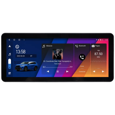Магнитола под рамки 9", 10", 12.3" Canbox M-Line 7710 12.3 дюйма на Android 10 (4G-SIM, 2/32, DSP, QLed) Audi Style