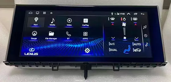 Carmedia NH-L1210 Штатный монитор 12.3" для Lexus LX 2016-2021 на Android 10, 6GB, DSP, 4G