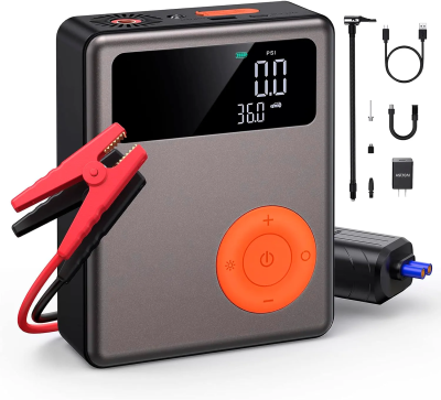 Redpower DKMF139 Пусковое устройство Jump Starter 2 в 1 с компрессором