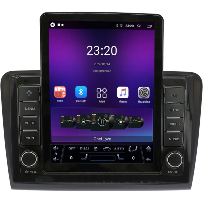 Штатная магнитола Skoda Superb 2 (B6) 2008-2015 Canbox GT095-1085 на Android 10 (QLed, 2/32, DSP, CarPlay)