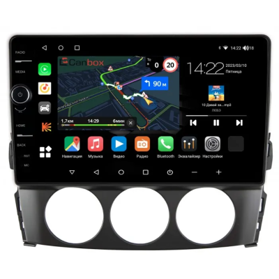 Штатная магнитола Canbox M-Line 7841-9-519 для Mazda MX-5 3 (NC) 2005-2015 на Android 10 (4G-SIM, 4/64, DSP, QLed)