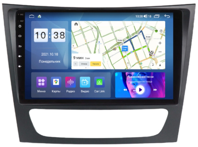 Магнитола для Mercedes-Benz E класс 2002-2010 W211 Parafar на Андроид 12.0 PF221RGx