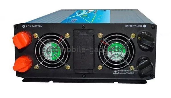 Преобразователь напряжения KongSolar KPC12/2000 с функцией зарядки (ИБП, реальный синус)