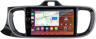 Штатная магнитола Kia Pegas 2017-2024 (глянцевая) Canbox H-Line 7844-9-0142 Android 10 (4G-SIM, 6/128, DSP, QLed)