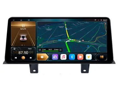Штатная магнитола BMW 5 серия (G30) 2017-2022 12.3 дюйма Carmedia OL-3039-1052-Q на Android 12 (4G-SIM, 6/128, DSP, QLed) BMW Style