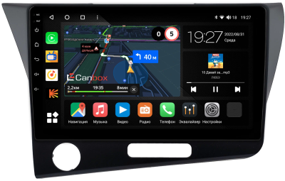 Штатная магнитола Honda CR-Z 2010-2016 (левый руль) Canbox M-Line 4544-9-0306 на Android 10 (4G-SIM, 2/32, DSP, QLed)