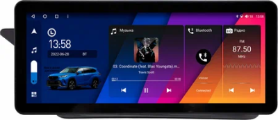 Штатная магнитола Mercedes-Benz E (w207, c207) 2009-2016 (купе) 12,3 дюйма Carmedia OL-3006-C-OL-1053-Q на Android 12 (4G-SIM, 6/128, DSP, QLed) Audi Style