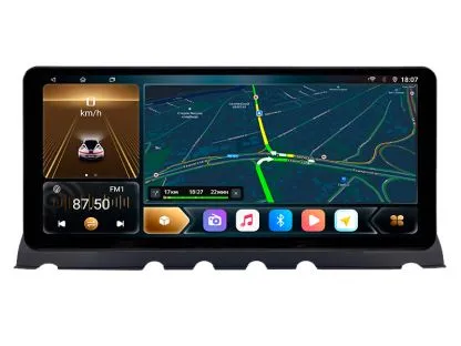 Штатная магнитола BMW 7 Series E70 F01 (2009-2012) CIC F02 (2012-2015) NBT 12,3 дюйма Carmedia OL-3050-1053-Q на Android 12 (4G-SIM, 6/128, DSP, QLed) Audi Style