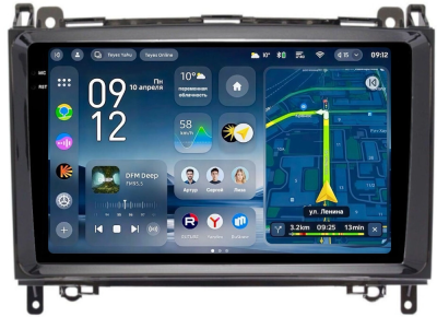 Штатное головное устройство Mercedes A-klasse (W169), B-klasse (W245), Vito 2 (W639), Vito 3 (W447), Viano (W639) 2006-2018 (глянцевая) Teyes CC4 Pro 2K 12/256 9.5 дюймов RM-9148 на Android 13 (4G-SIM, DSP, QLed, AI)