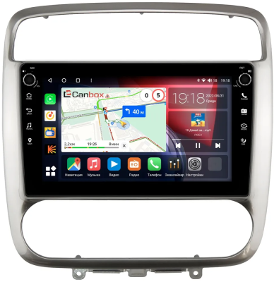 Штатная магнитола Canbox M-Line 7801-9-294 для Honda Stream 2000-2006 на Android 10 (4G-SIM, 2/32, DSP, IPS) С крутилками