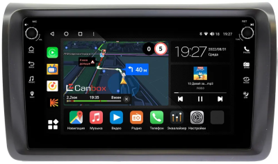 Штатная магнитола Nissan NV350 2012-2017 Canbox M-Line 7801-9-NI104N на Android 10 (4G-SIM, 2/32, DSP, IPS) С крутилками