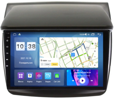 Магнитола для Mitsubishi L200/Triton 2006-2015/Pajero Sport/Challenger 2008-2015/Pajero Dakar 2010-2017 Parafar на Андроид 12.0 PF220RGx