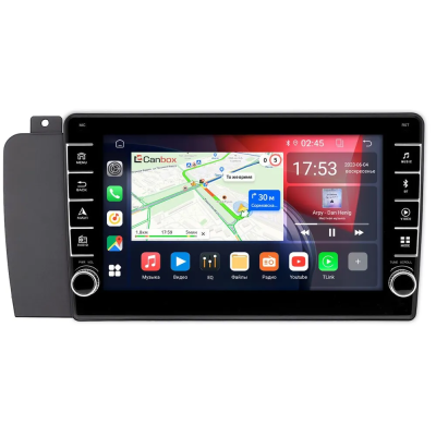 Штатная магнитола Canbox BGTR9-1514 для Volvo S60, V70 2, XC70 2004-2007 на Android 10 (IPS, DSP, CarPlay)