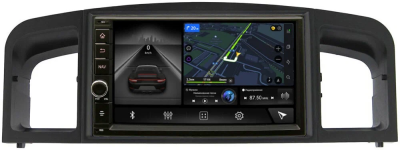 Магнитола в штатное место 2 din Lifan Solano I (620) 2010-2014, Solano I (630) 2014-2016 Canbox M-Line 5605-RP-LF620-18 на Android 10 (4G-SIM, 4/64, DSP, IPS) С крутилкой