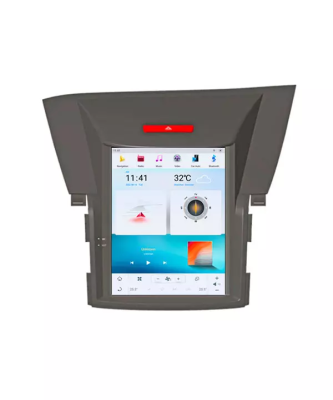 Carmedia ZF-1091-L/H-Q6 ("Тесла-стиль") штатная магнитола для Honda CR-V (2012-2016) на Android 11 с 8GB, DSP, 4G