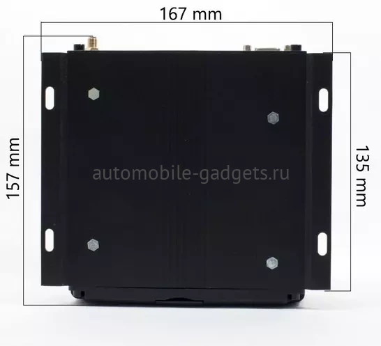 Четырёхканальный AHD видеорегистратор AVS350DVR с 4G и GPS