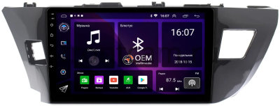 Штатная магнитола Toyota Corolla (E160, E170) 2012-2016 Canbox RS10-1005 1.5/32 на Android 10 (для авто без камеры) (IPS, DSP, CarPlay)