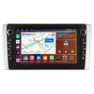 Штатная магнитола Canbox H-Line 7836-10-1212 для Foton Tunland 2011-2018 на Android 10 (4G-SIM, 4/32, DSP, QLed) С крутилками