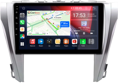 Toyota Camry XV55 2014-2018 (для авто без камеры) Canbox RS10-1900 1.5/32 на Android 10 (IPS, DSP, CarPlay)