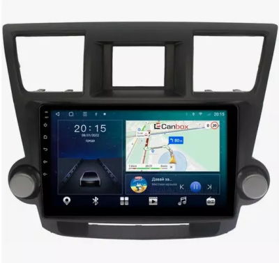 Toyota Highlander (U40) 2007-2013 (тип 2) Canbox L-Line 4170-1087 на Android 10 (4G-SIM, 2/32, TS18, DSP, QLed)