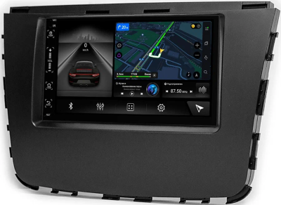 Магнитола в штатное место 2 din SsangYong Rexton 4 2017-2023 Canbox 1.5/32 на Android 10 (RS7-RP-11-789-406) (IPS, DSP, CarPlay)